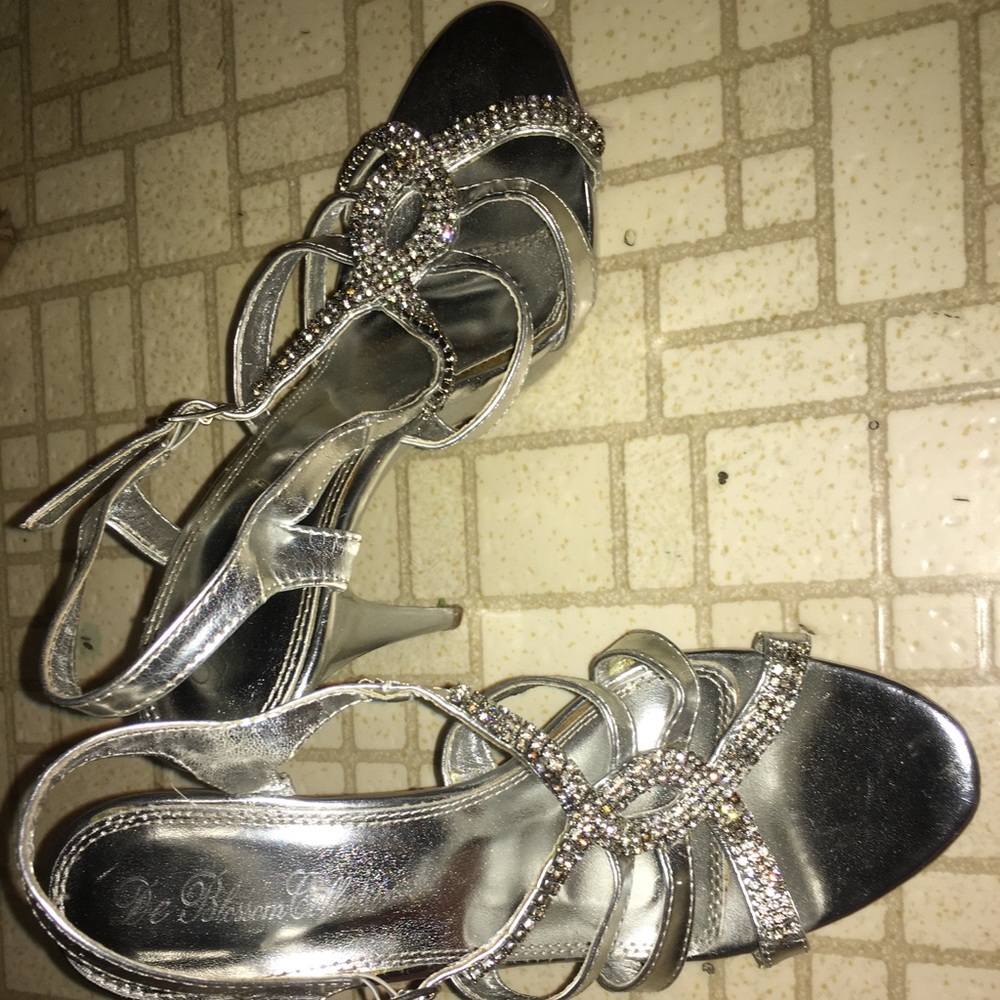 Silver heels